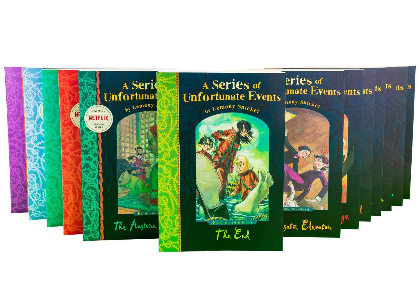 A Series of Unfortunate Events 13 Books Collection Set By Lemony Snicket - Ages 9-14 - Paperback