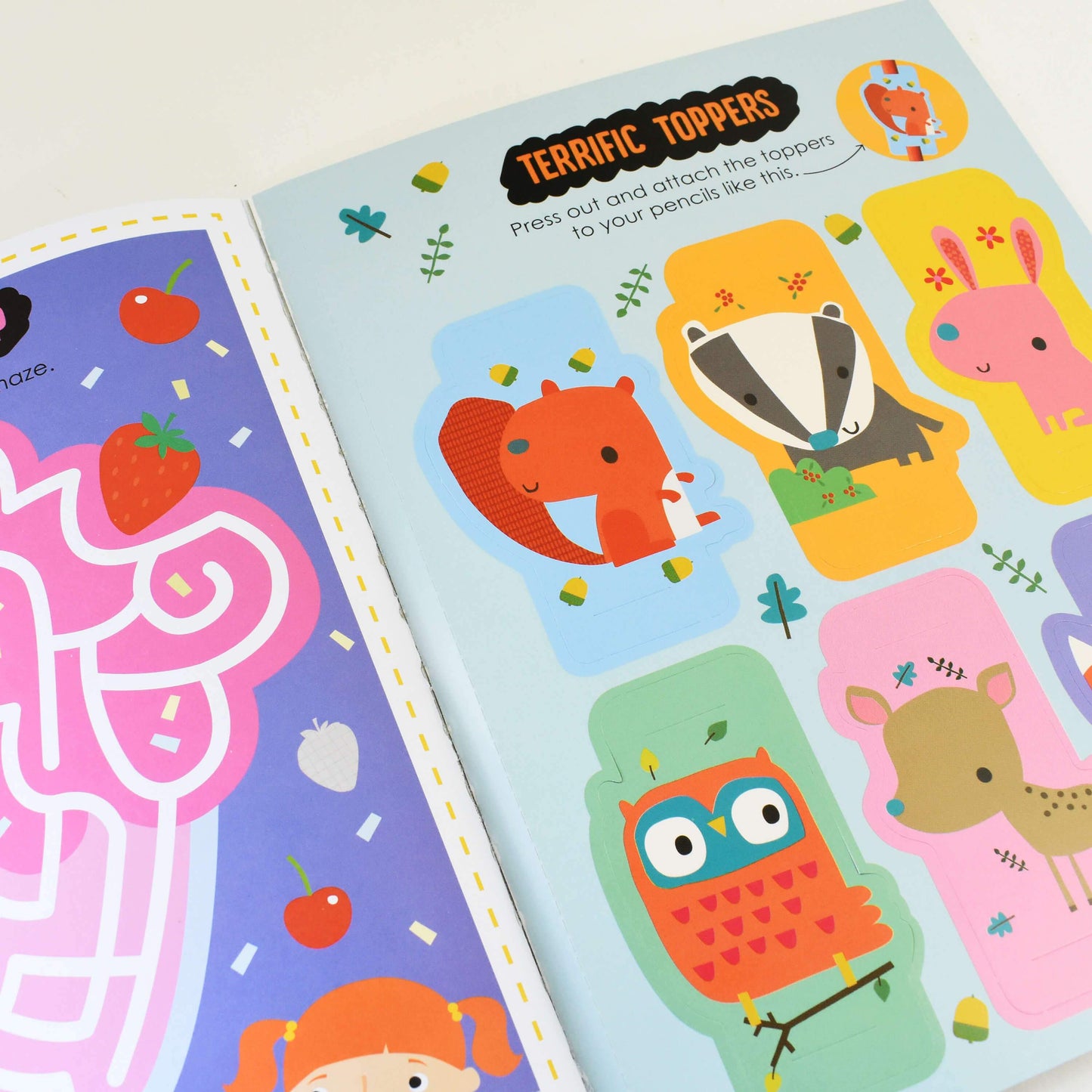 Playtime Learning Numbers Words Colours Sticker Activity 10 Books Set by Make Believe Ideas – Ages 4 years and up - Paperback