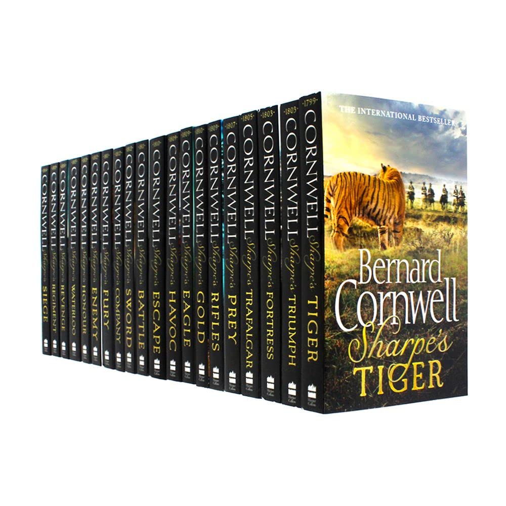 Sharpe by Bernard Cornwell: Books 1-20 Collection Set - Fiction - Paperback