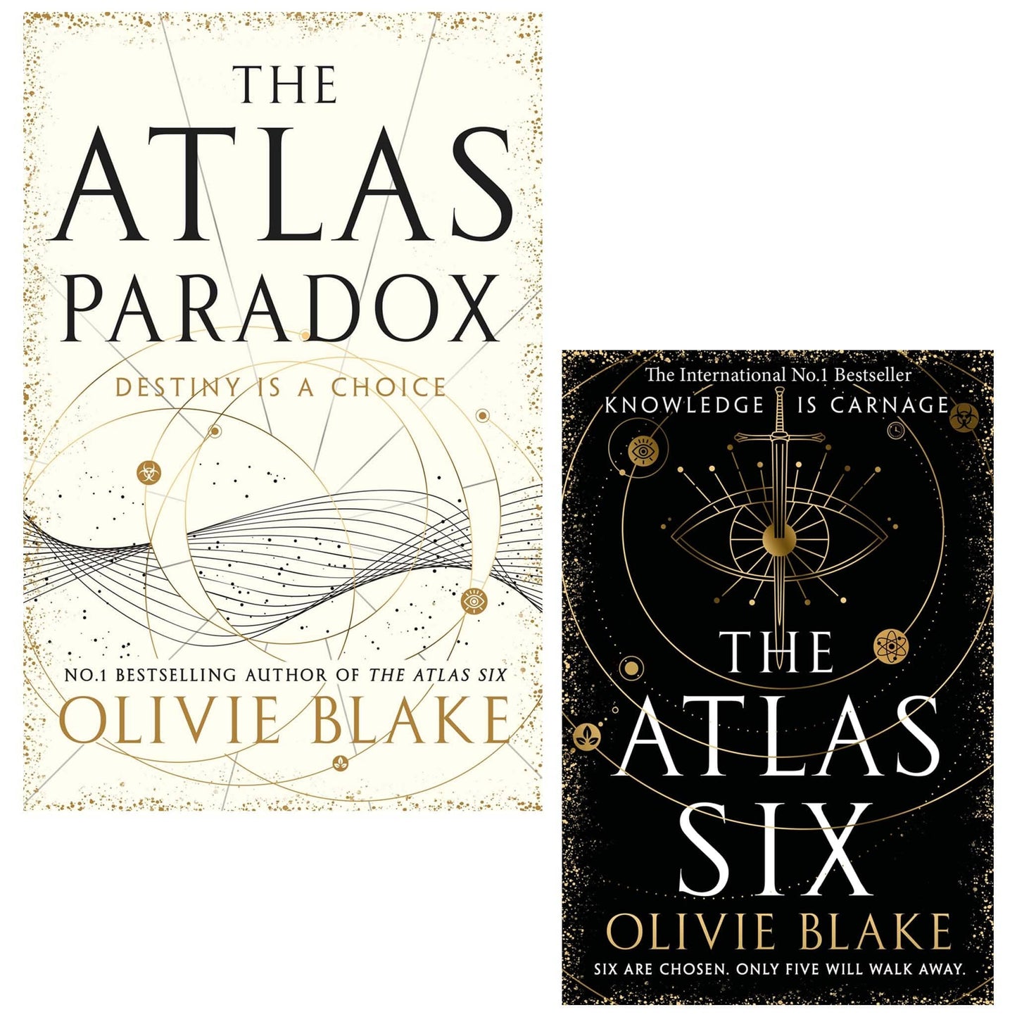 Atlas Series 2 Books Collection Set By Olivie Blake - Fiction - Paperback/Hardback