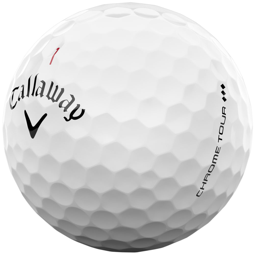 Chrome Tour TD Golf Balls: Ultimate Speed, Tour Control, White 3-Sleeve