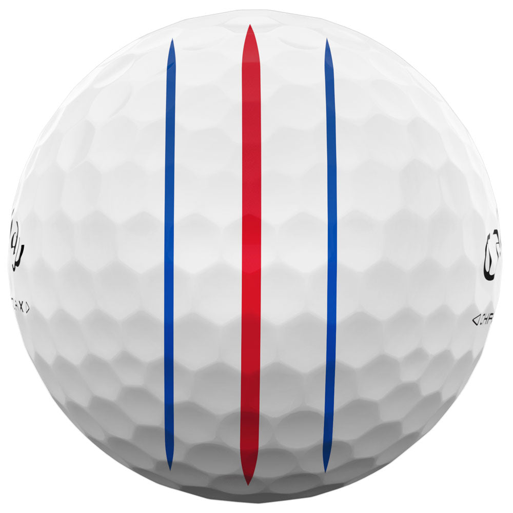 Chrome Tour X Triple Track Golf Balls 12-Pack: Speed, Control, Alignment