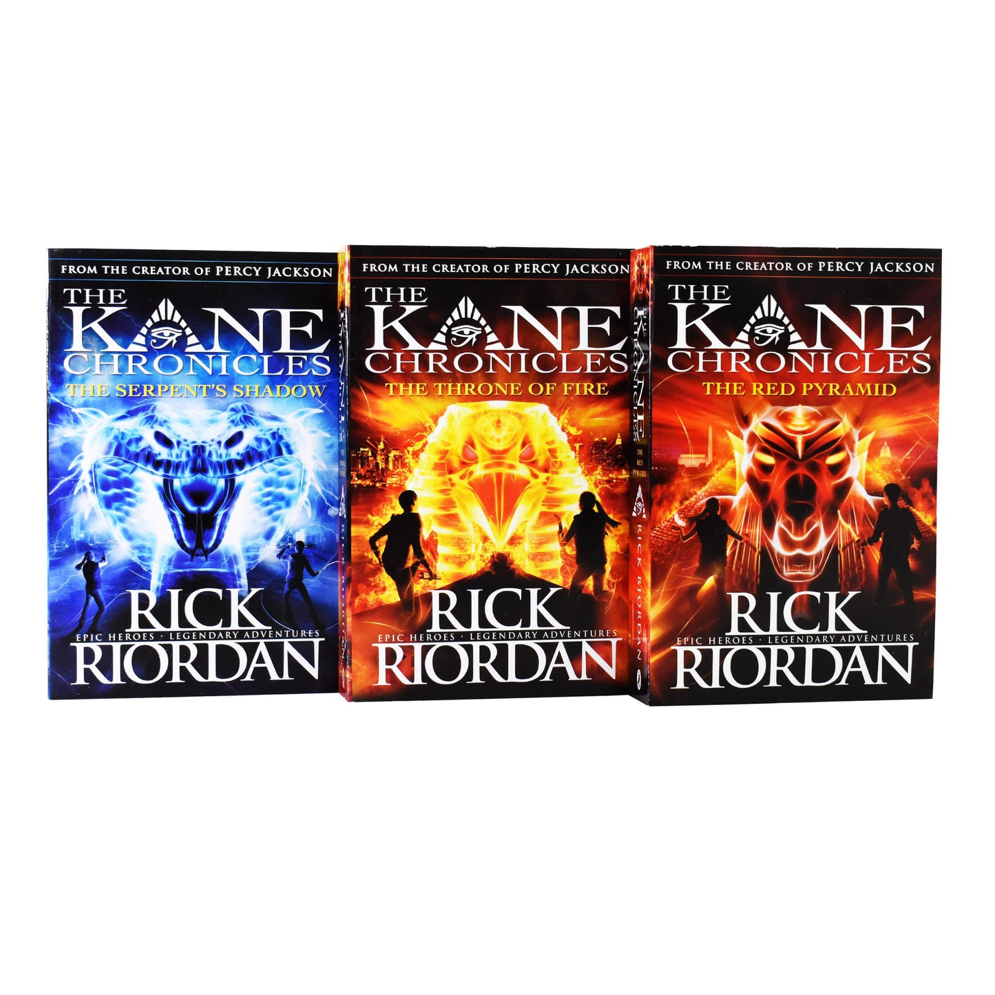 Rick Riordan Collection 6 Books Set (Kane Chronicles & Magnus Chase) - Young Adult - Paperback