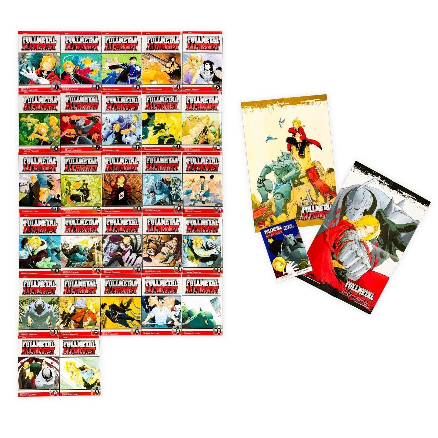 Fullmetal Alchemist - Volumes 1-27 by Hiromu Arakawa - Manga - Paperback