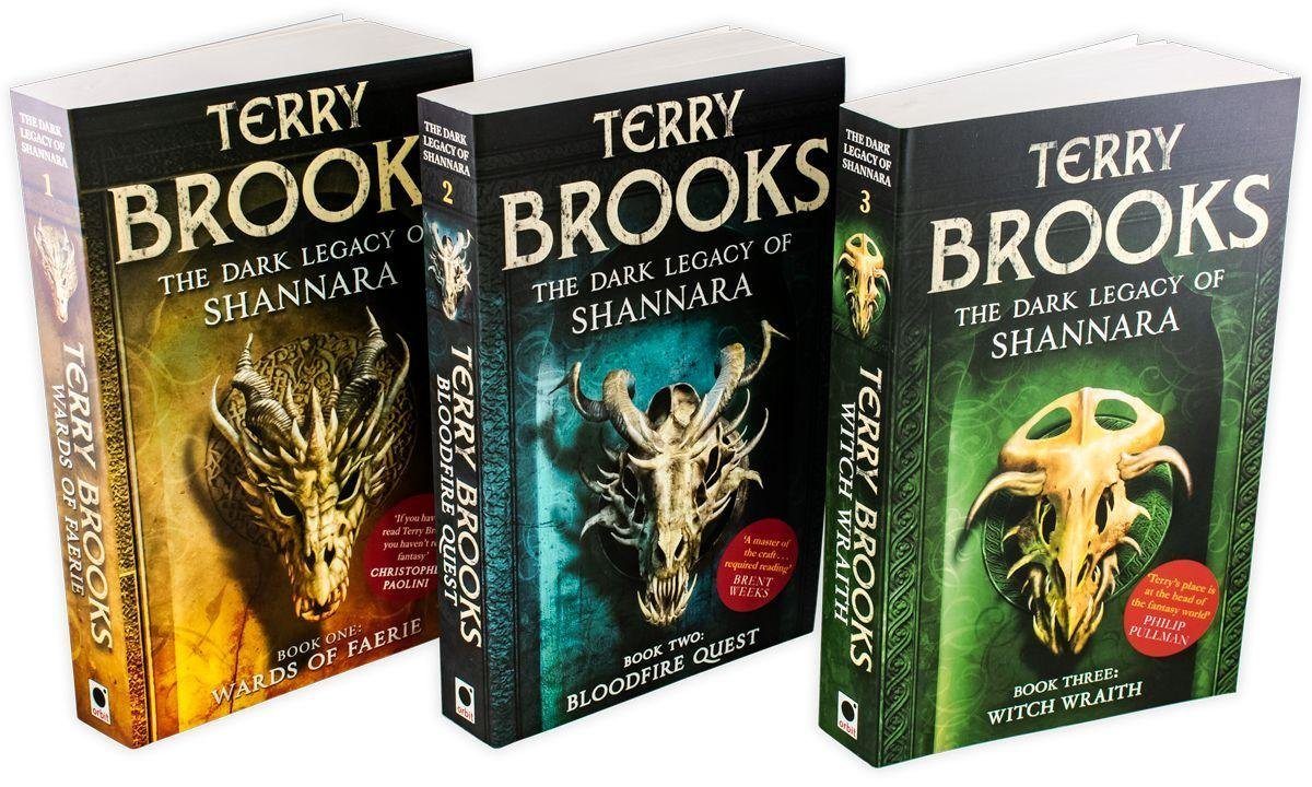 The Dark Legacy of Shannara Trilogy by Terry Brooks 3 Books Collection Set - Fiction - Paperback