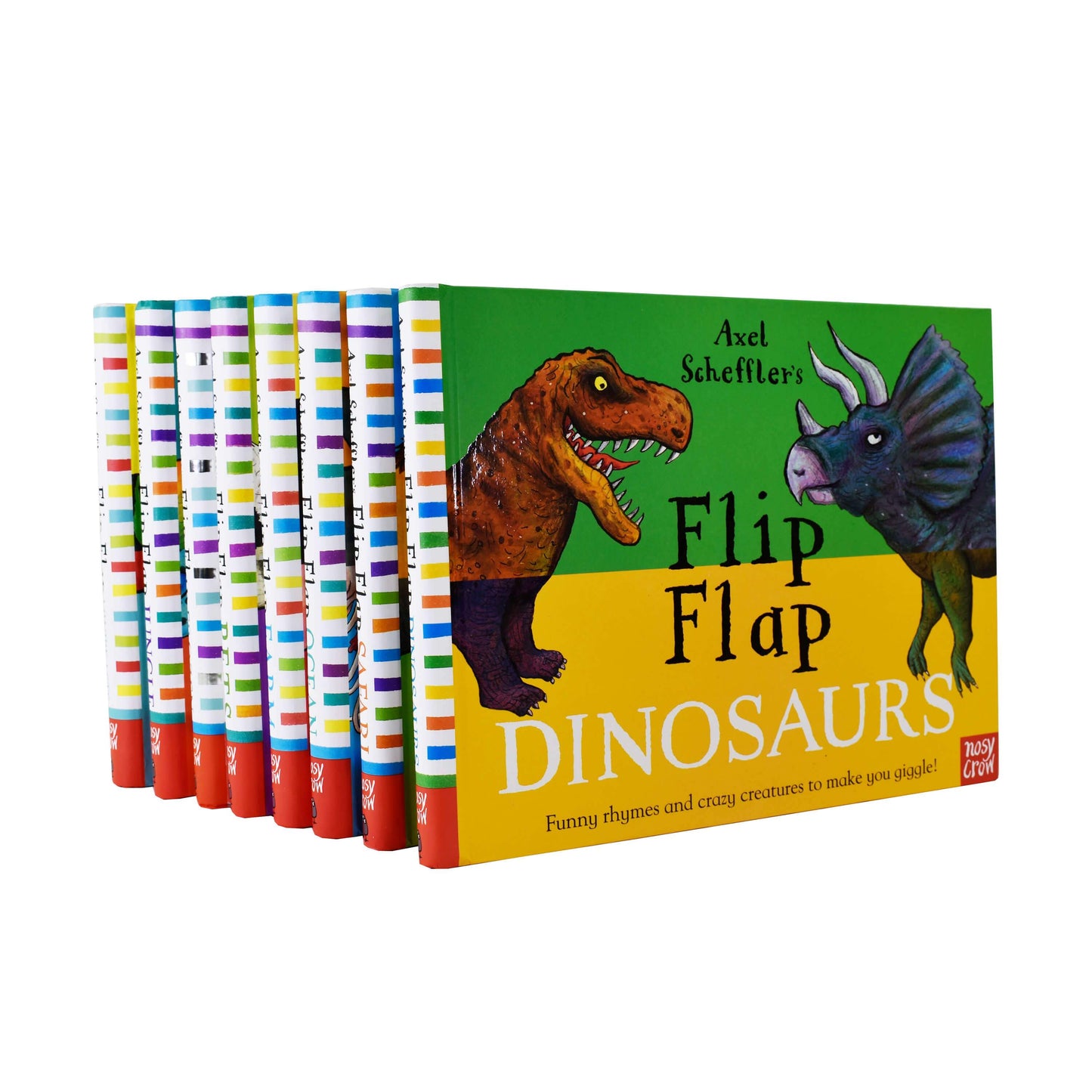 Axel Scheffler's Flip Flap Series 8 Books Collection - Hardcover - Age 0-5