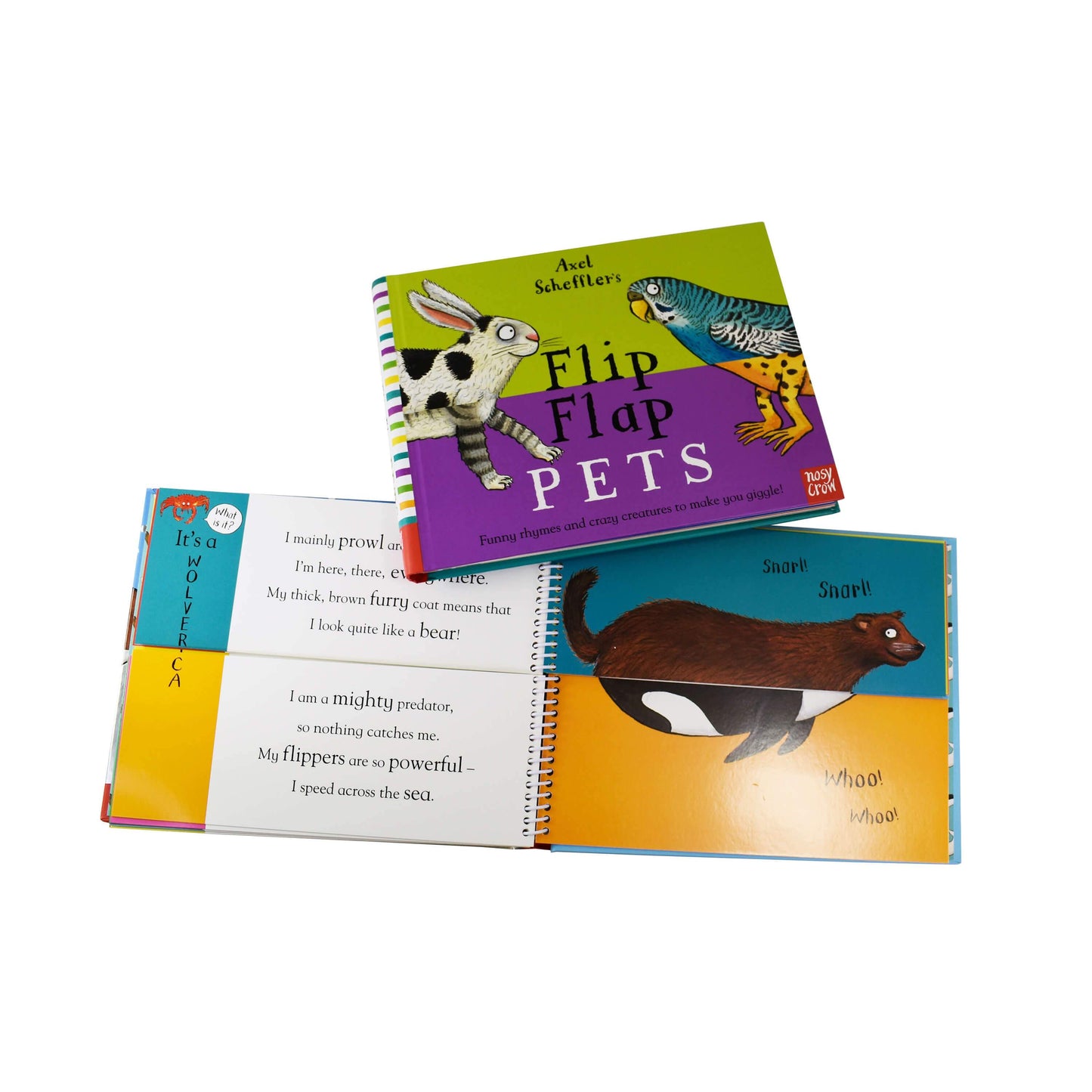 Axel Scheffler's Flip Flap Series 8 Books Collection - Hardcover - Age 0-5