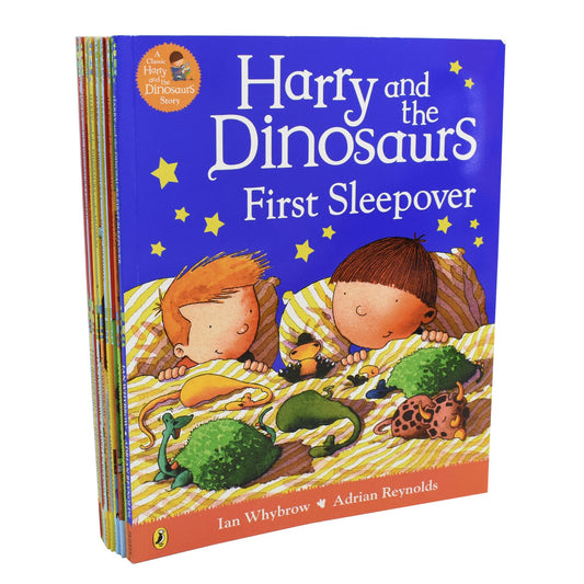 Harry and His Bucket Full of Dinosaurs 10 Books Collection Set by Ian Whybrow - Ages 2-7 - Paperback