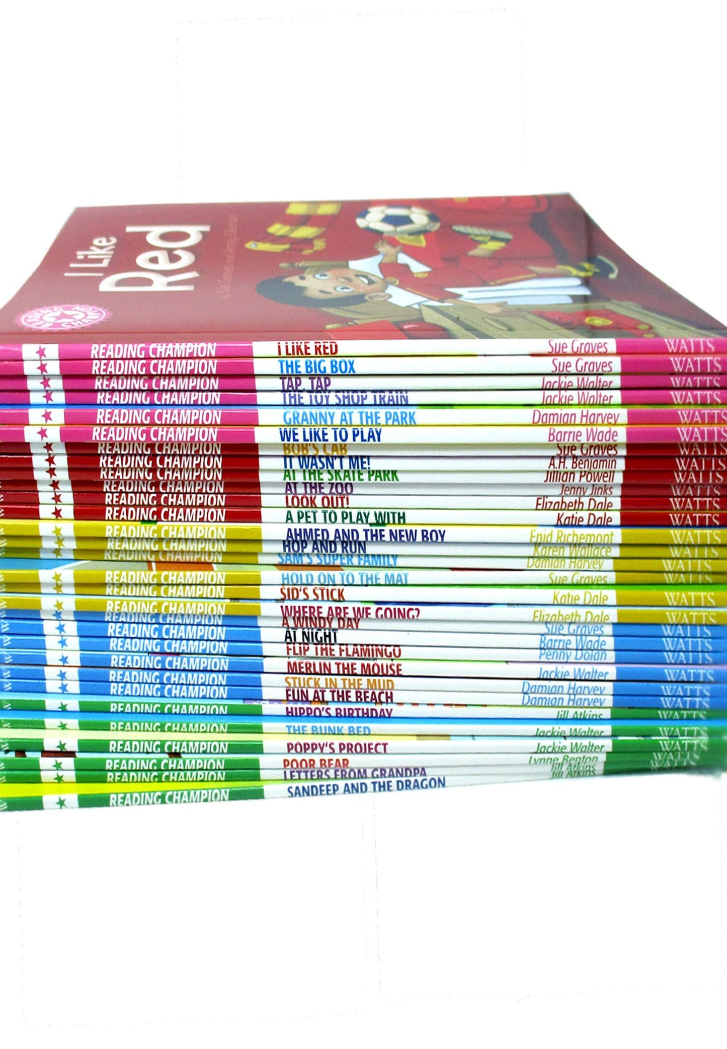 Reading Champions for New Readers 30 Books Set Level 1 to 5 (Beginners Collection Series 1) - Ages 0-5- Paperback