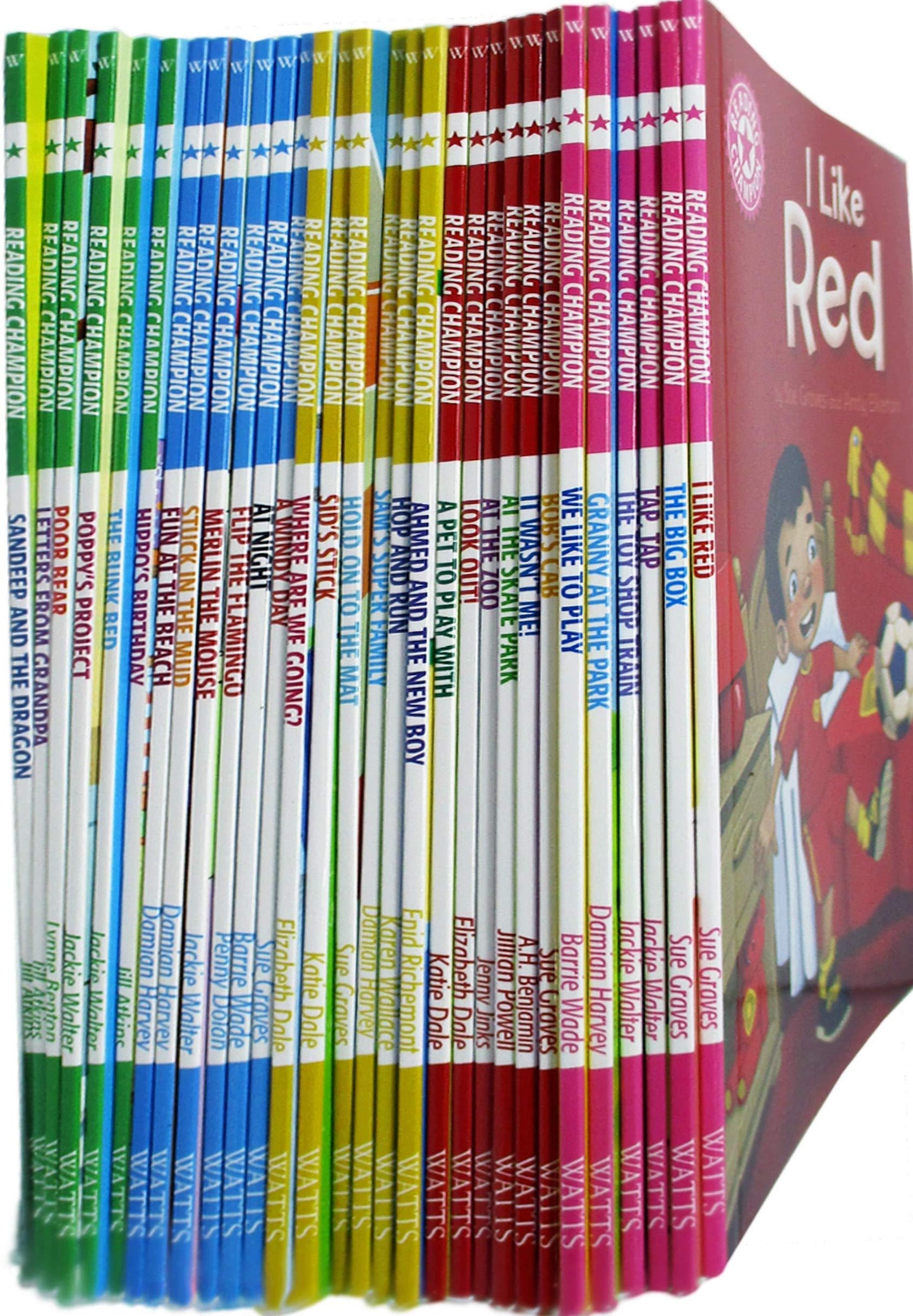 Reading Champions for New Readers 30 Books Set Level 1 to 5 (Beginners Collection Series 1) - Ages 0-5- Paperback