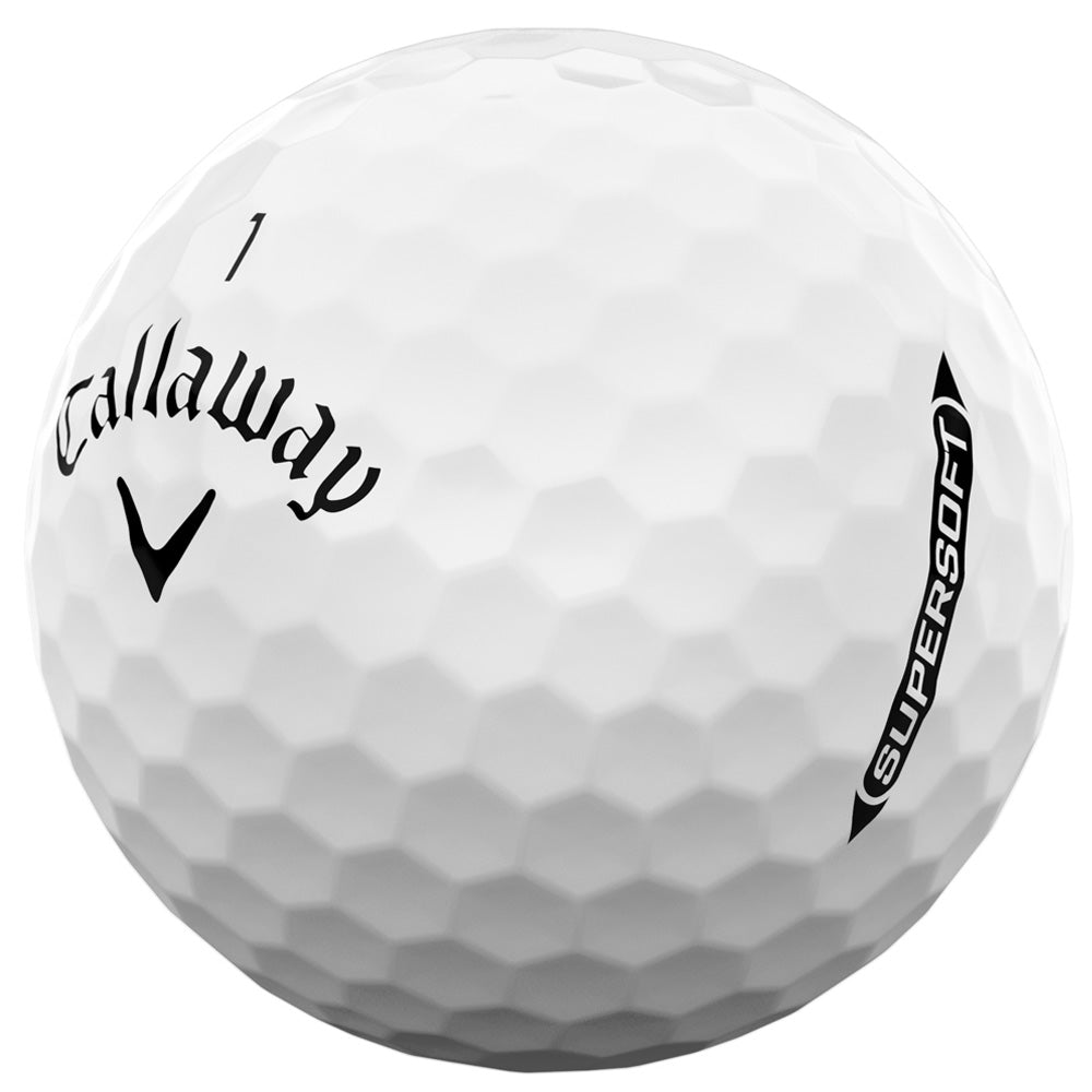 Supersoft Golf Balls - White - 12 Pack