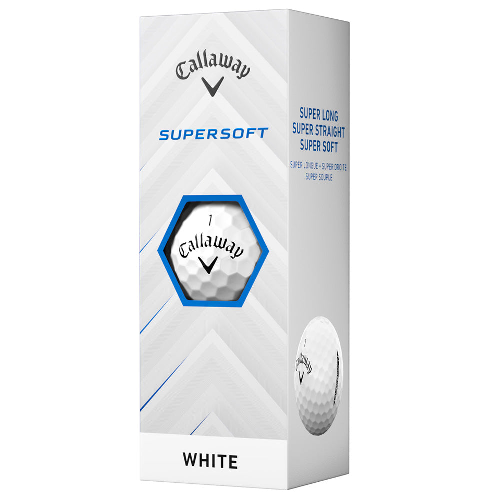 Supersoft Golf Balls - White - 12 Pack