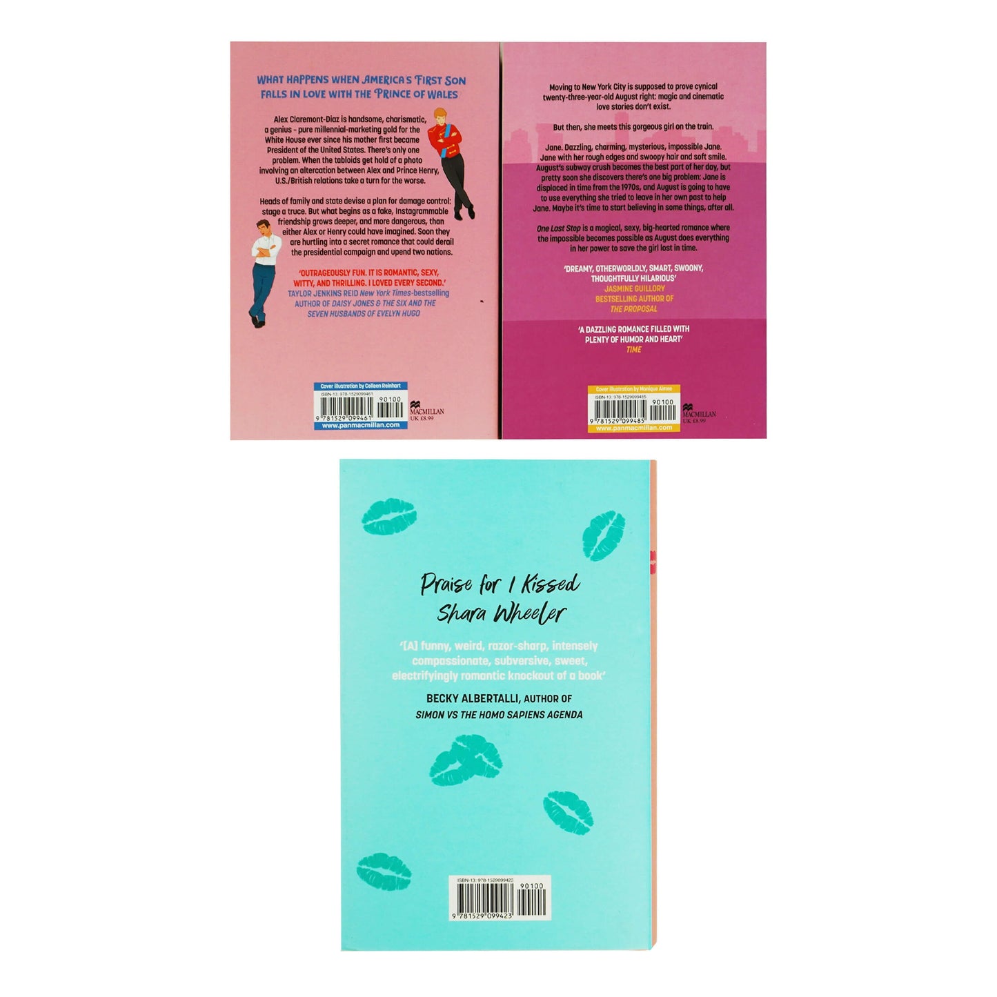 Red, White & Royal Blue by Casey McQuiston 3 Books Collection Set - Fiction - Paperback/Hardback