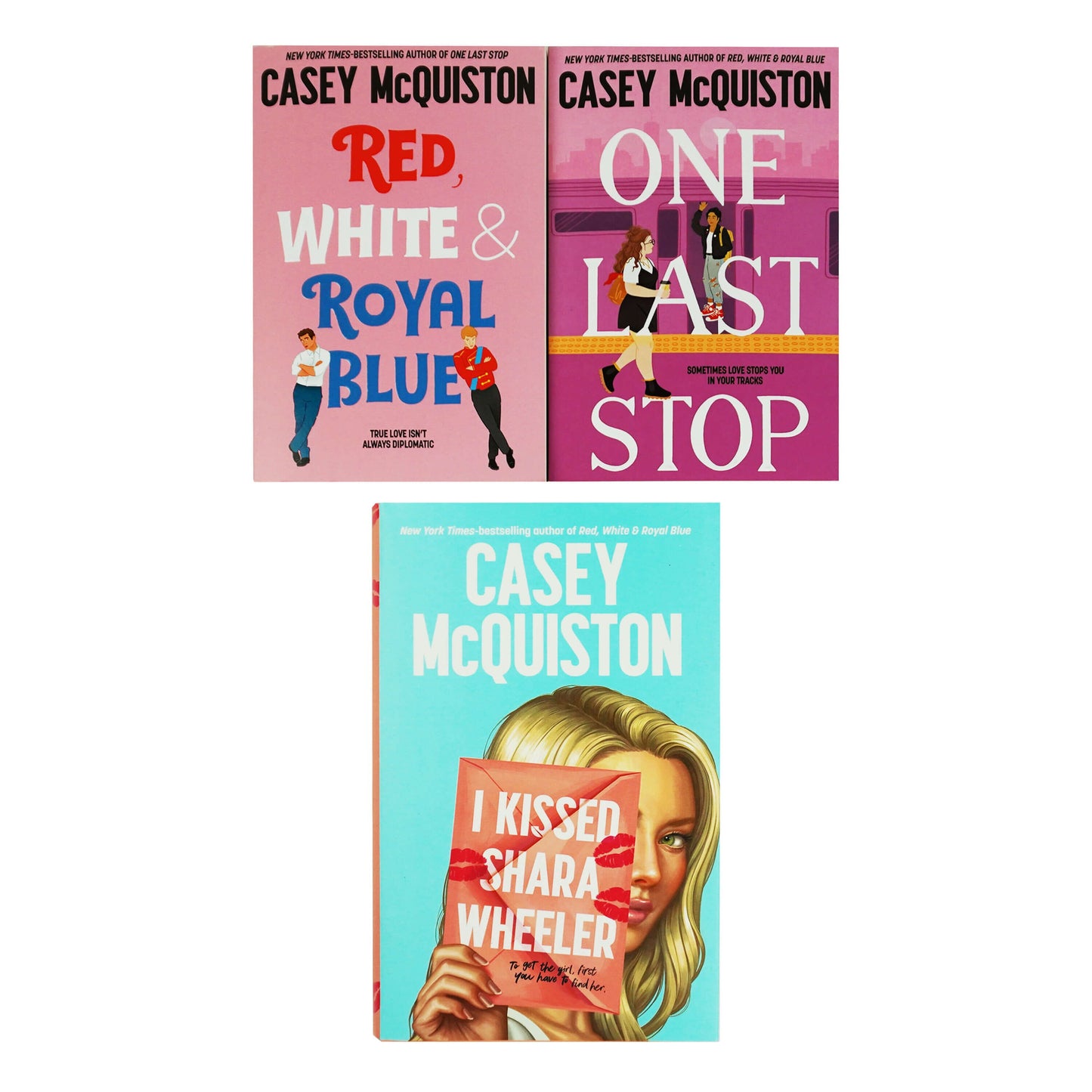 Red, White & Royal Blue by Casey McQuiston 3 Books Collection Set - Fiction - Paperback/Hardback