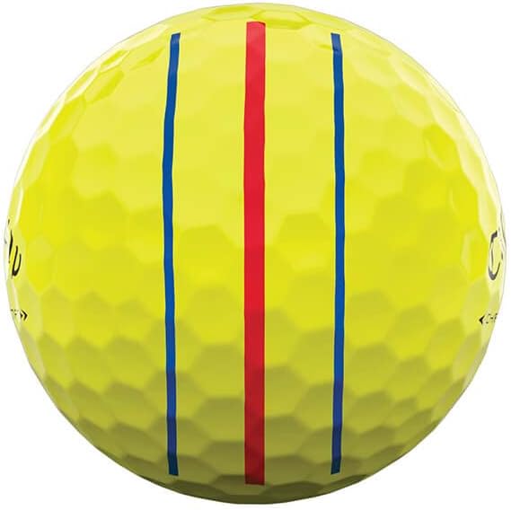 Golf 2022 Chrome Soft Golf Balls (True Track (Red/Blue)