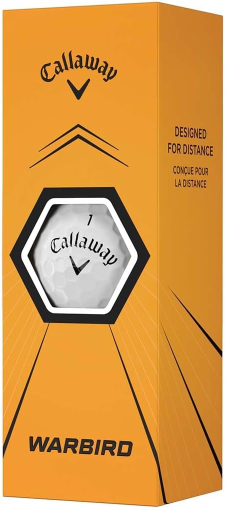 Warbird Golf Balls: Maximum Distance, High Speed, Enhanced Feel