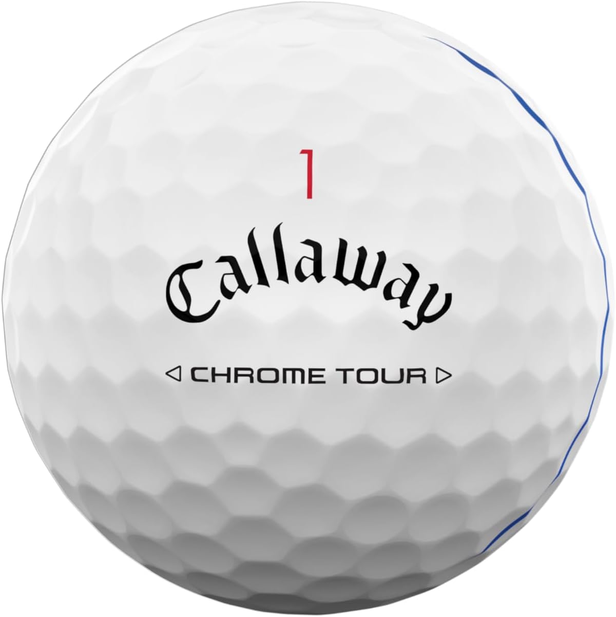 Chrome Tour Golf Balls: Hyper Fast Core, Triple Track Alignment, Tour Performanc
