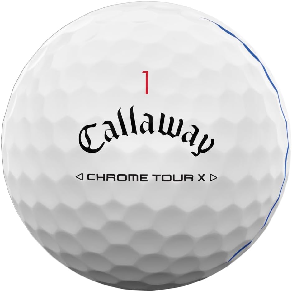 Chrome Tour X Golf Balls: Max Distance, Tour Performance, Incredible Feel & Alignment