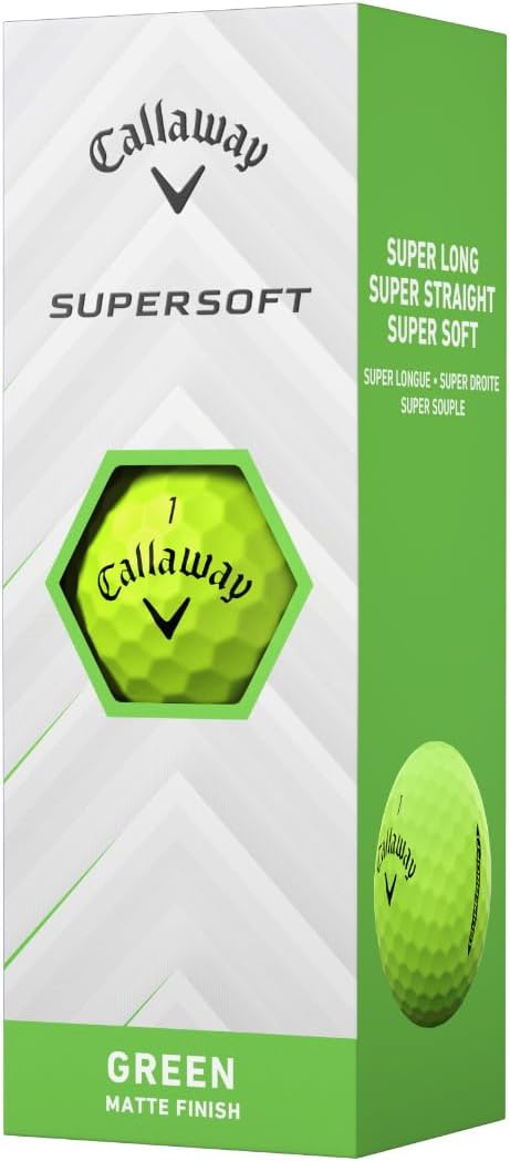 Supersoft Golf Balls: Maximize Distance, Soft Feel, Control for All Golfers