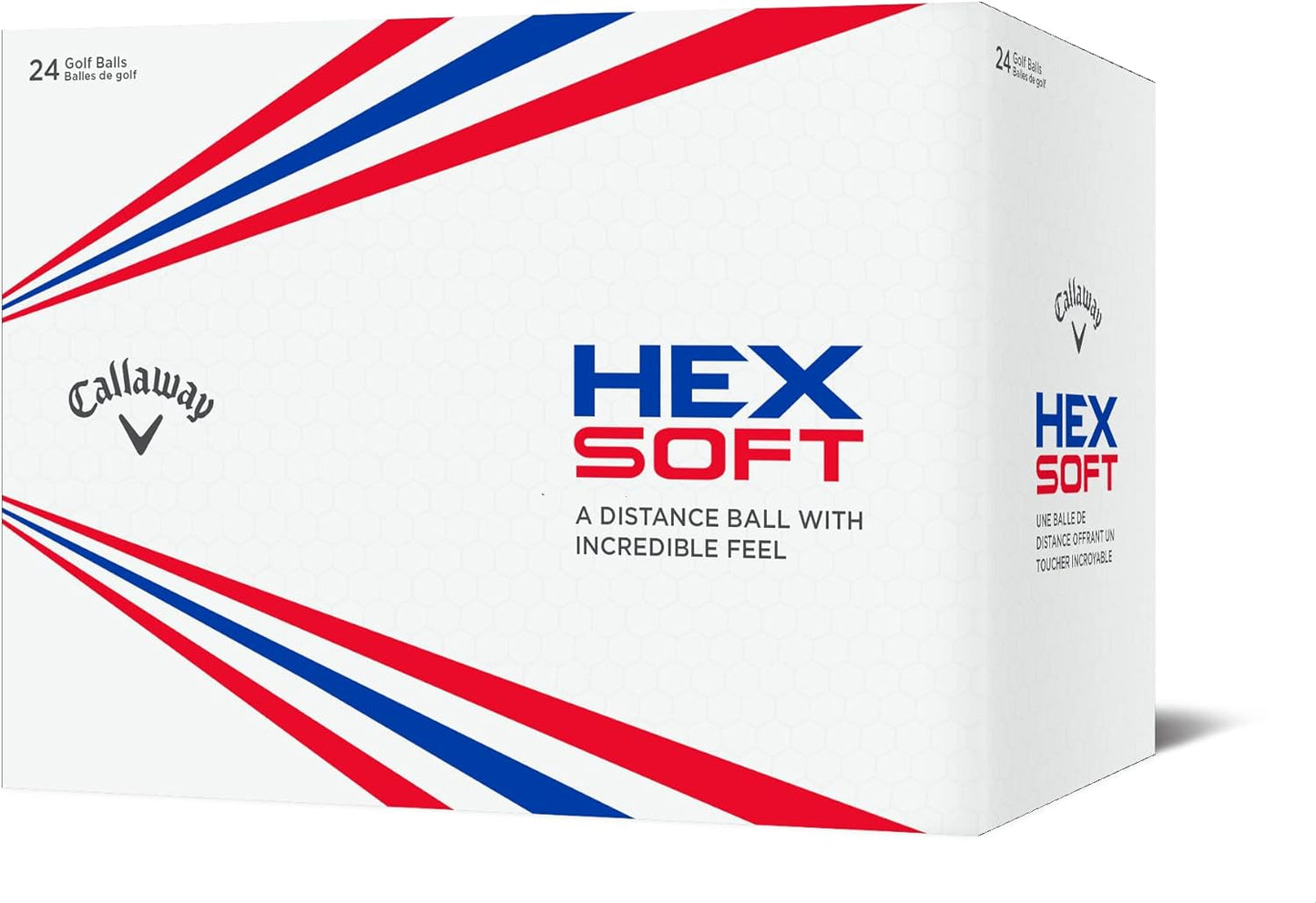 Hex Soft Golf Balls: Enhanced Feel, Low Spin, Max Distance