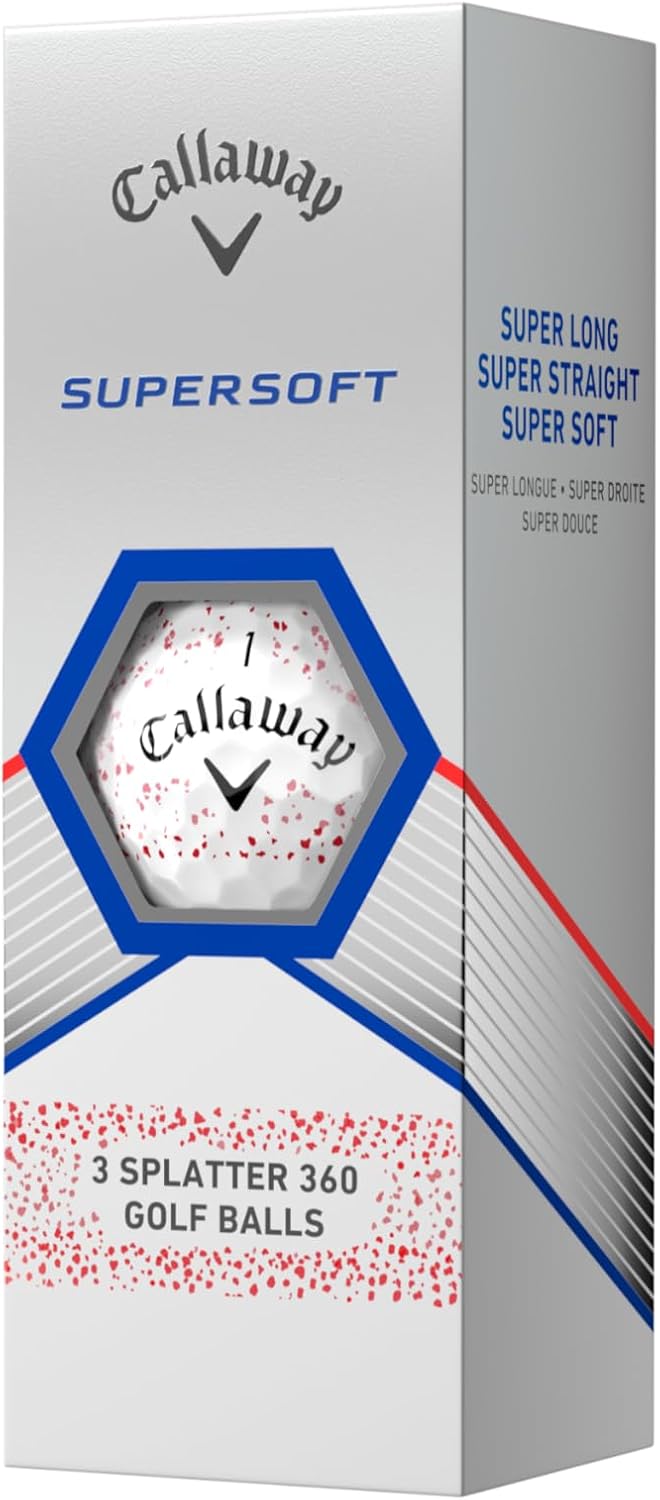Supersoft Golf Balls: Maximize Distance, Soft Feel, Control for All Golfers