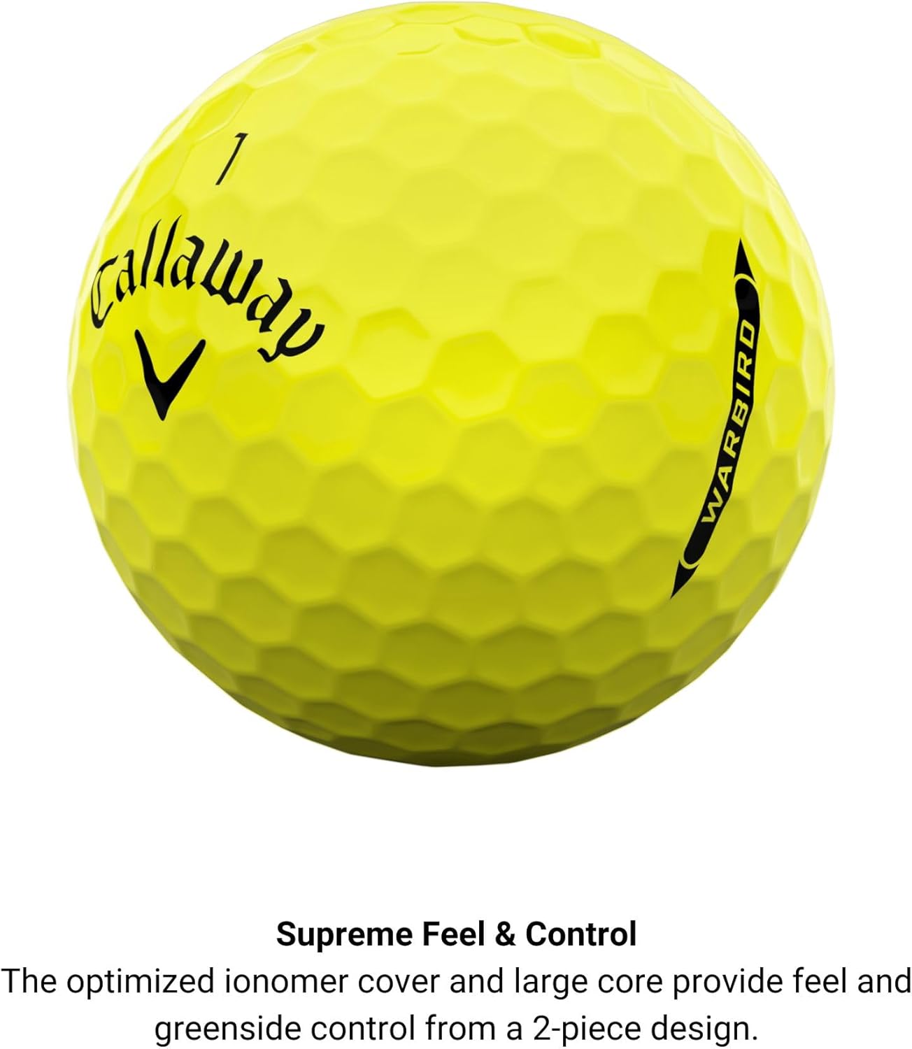 Warbird Golf Balls: Maximum Distance, High Speed, Enhanced Feel
