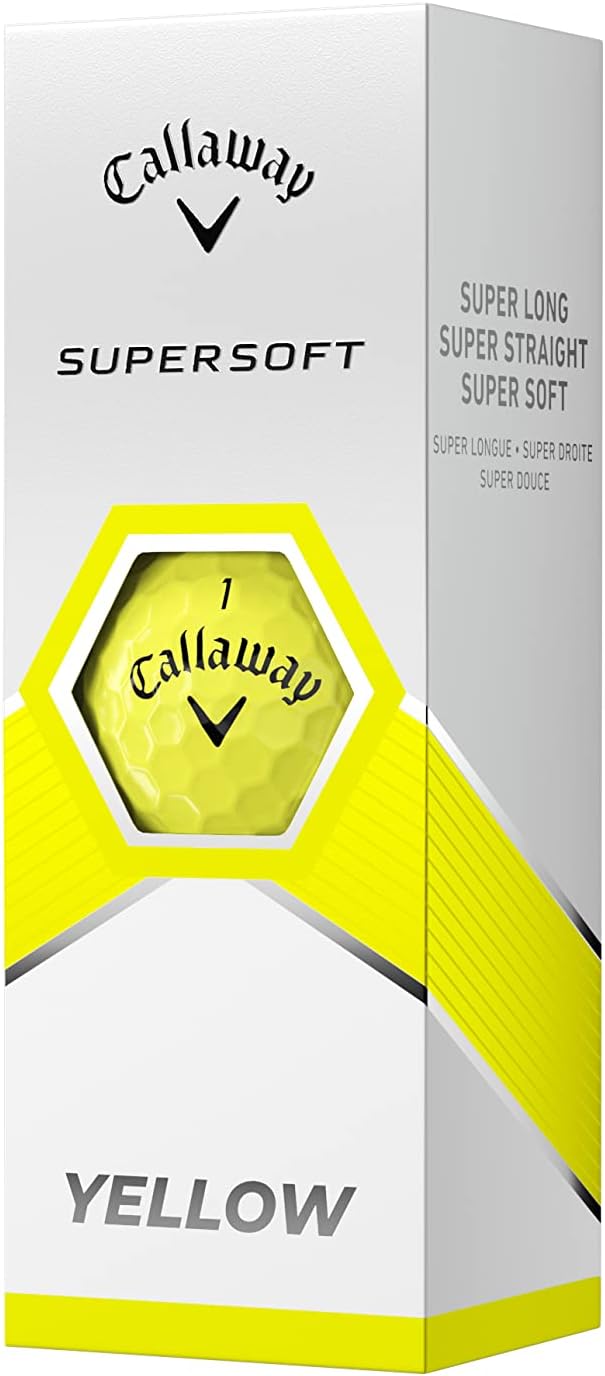 Supersoft Golf Balls: Maximize Distance, Soft Feel, Control for All Golfers
