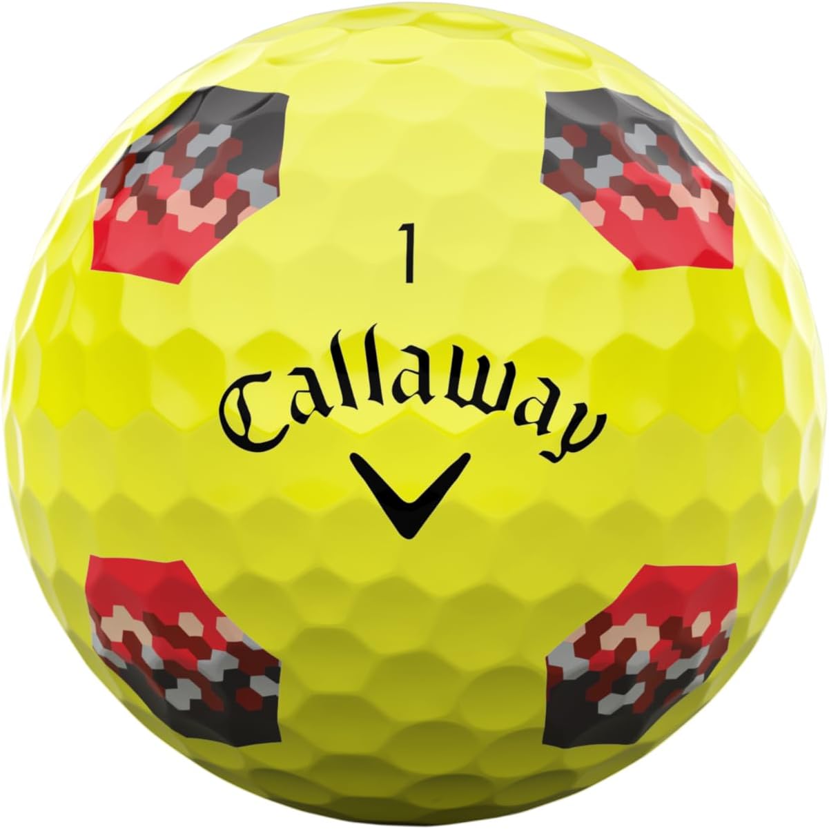 Chrome Tour Golf Balls: Hyper Fast Core, Triple Track Alignment, Tour Performanc