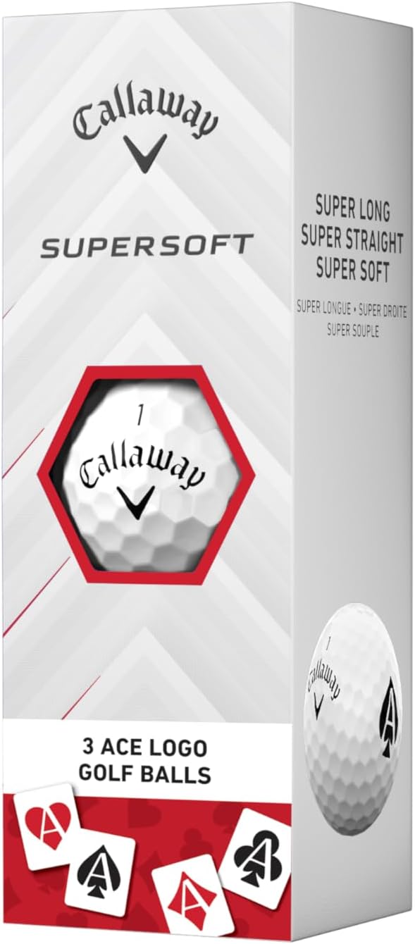 Supersoft Golf Balls: Maximize Distance, Soft Feel, Control for All Golfers
