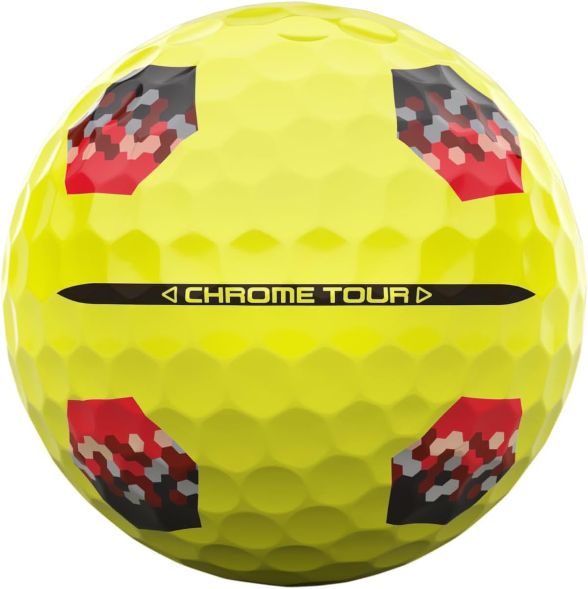 Chrome Tour Golf Balls: Hyper Fast Core, Triple Track Alignment, Tour Performanc