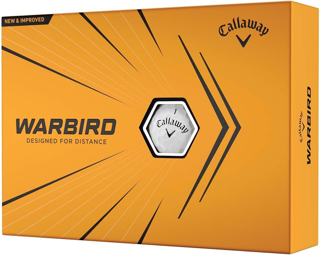 Warbird Golf Balls: Maximum Distance, High Speed, Enhanced Feel