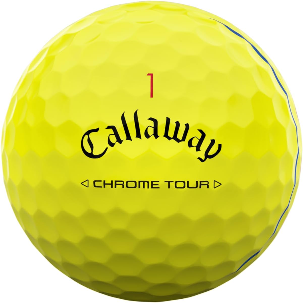 Chrome Tour Golf Balls: Hyper Fast Core, Triple Track Alignment, Tour Performanc