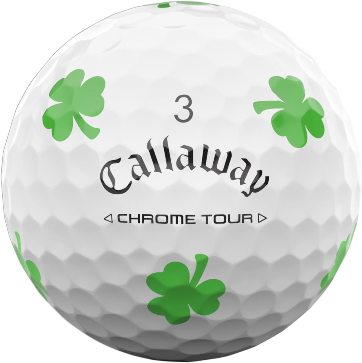 Chrome Tour Golf Balls: Hyper Fast Core, Triple Track Alignment, Tour Performanc