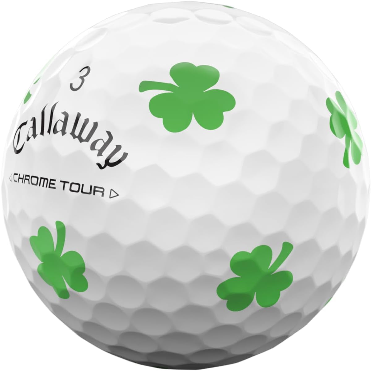 Chrome Tour Golf Balls: Hyper Fast Core, Triple Track Alignment, Tour Performanc