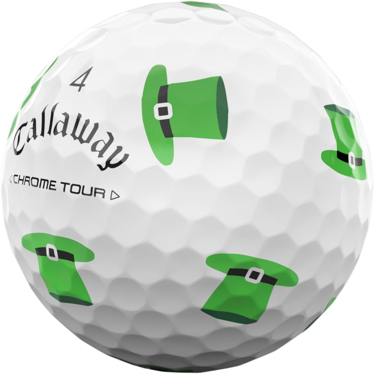Chrome Tour Golf Balls: Hyper Fast Core, Triple Track Alignment, Tour Performanc