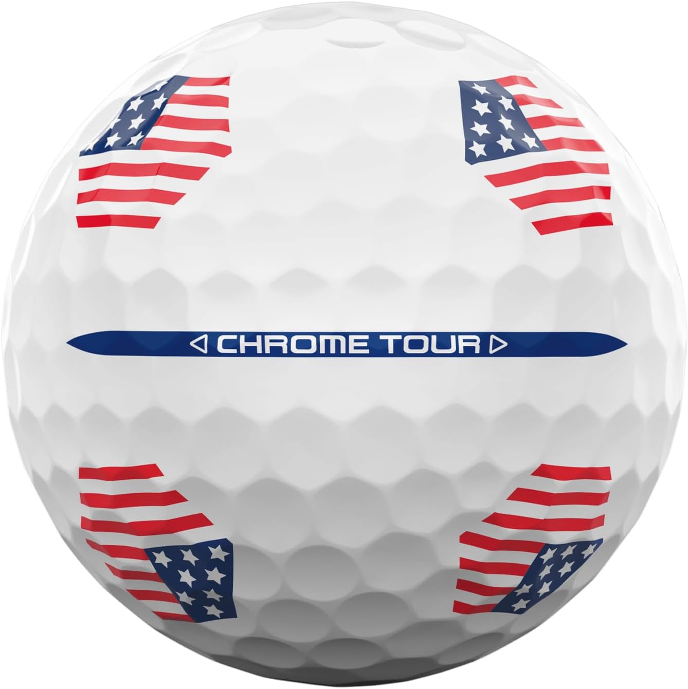 Chrome Tour Golf Balls: Hyper Fast Core, Triple Track Alignment, Tour Performanc