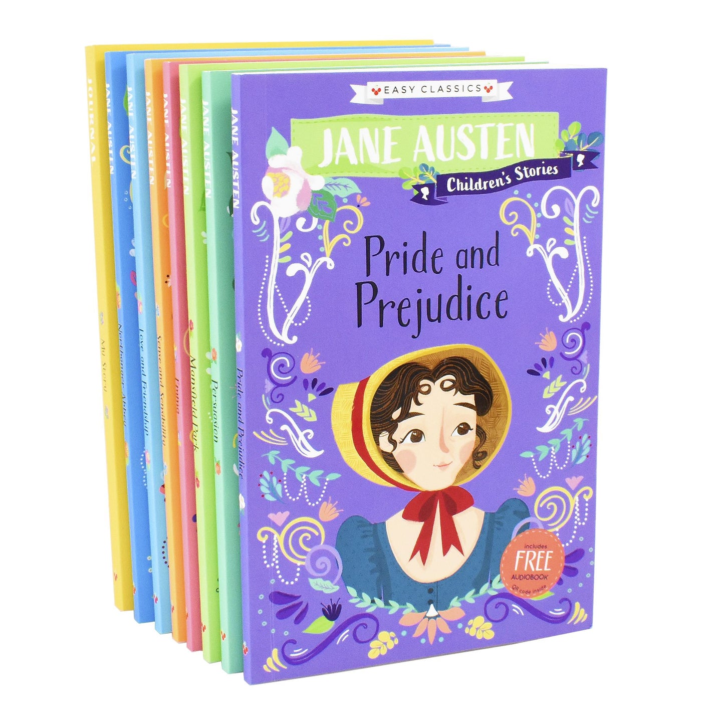 The Complete Jane Austen Childrens Easy Classics 8 Books Collection - Age 7-9 - Paperback