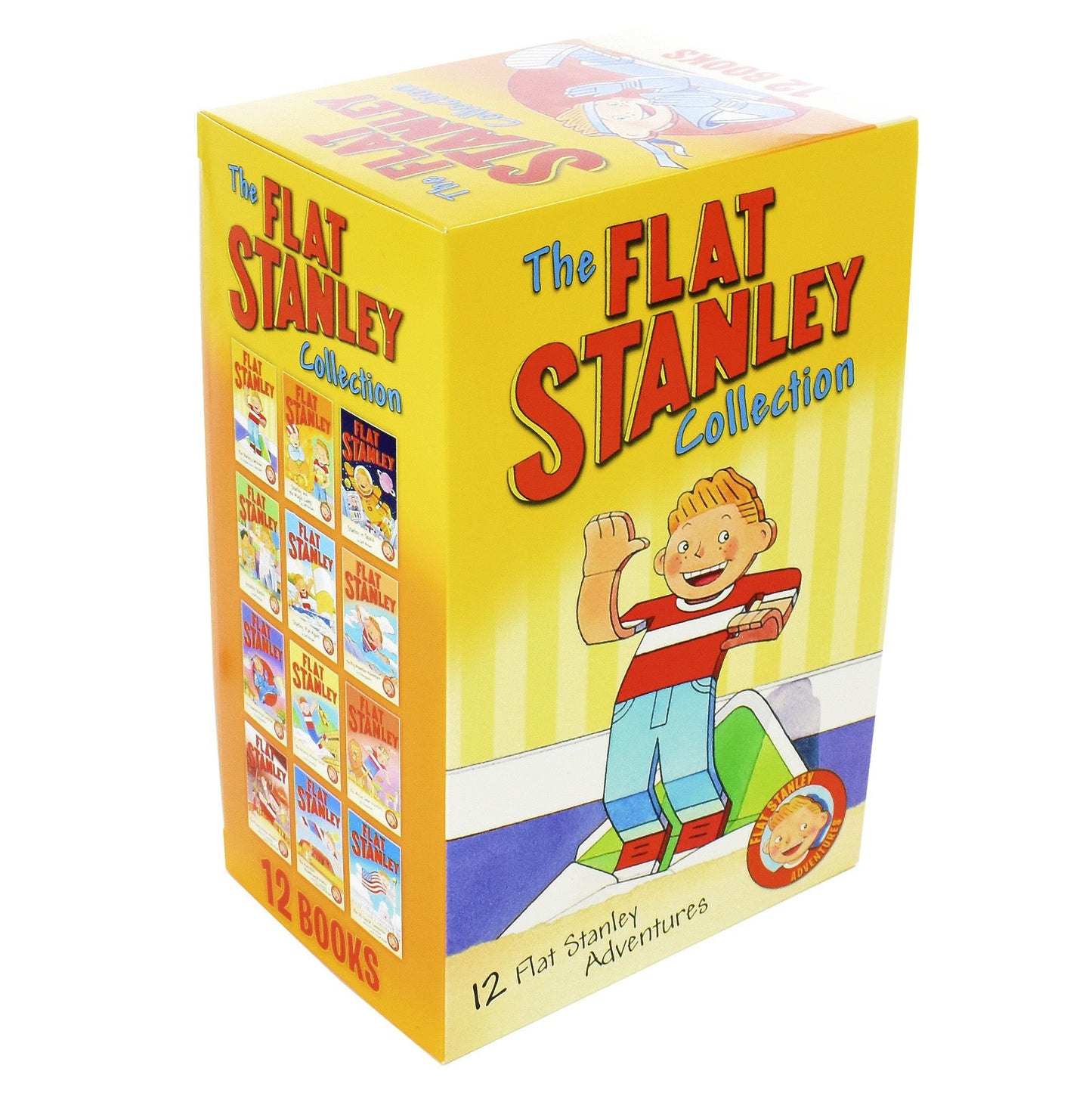 The Flat Stanley Adventure 12 Books Collection Box Set By Jeff Brown - Children's Literature - Paperback