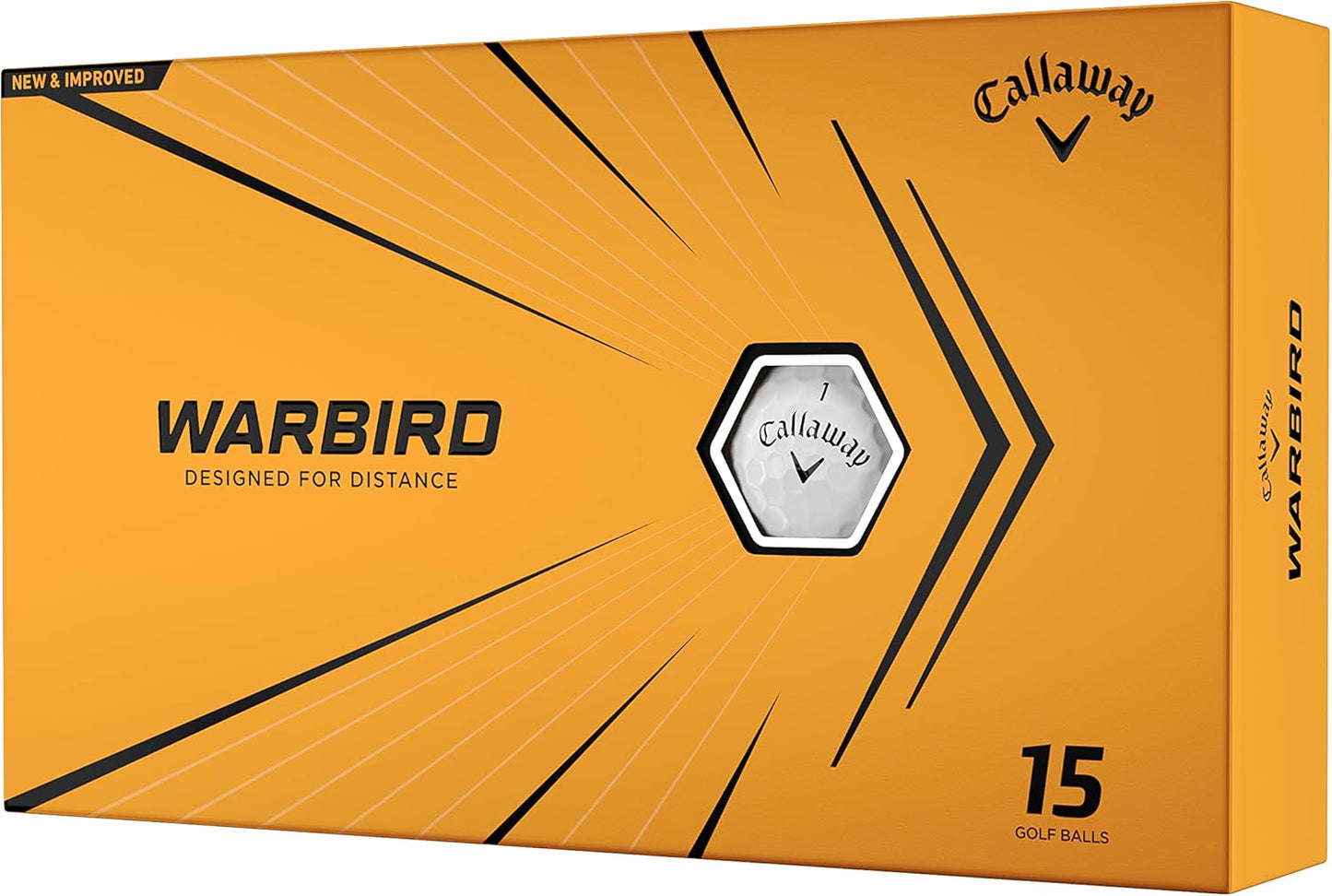 Warbird Golf Balls: Maximum Distance, High Speed, Enhanced Feel