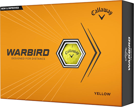 Warbird Golf Balls: Maximum Distance, High Speed, Enhanced Feel