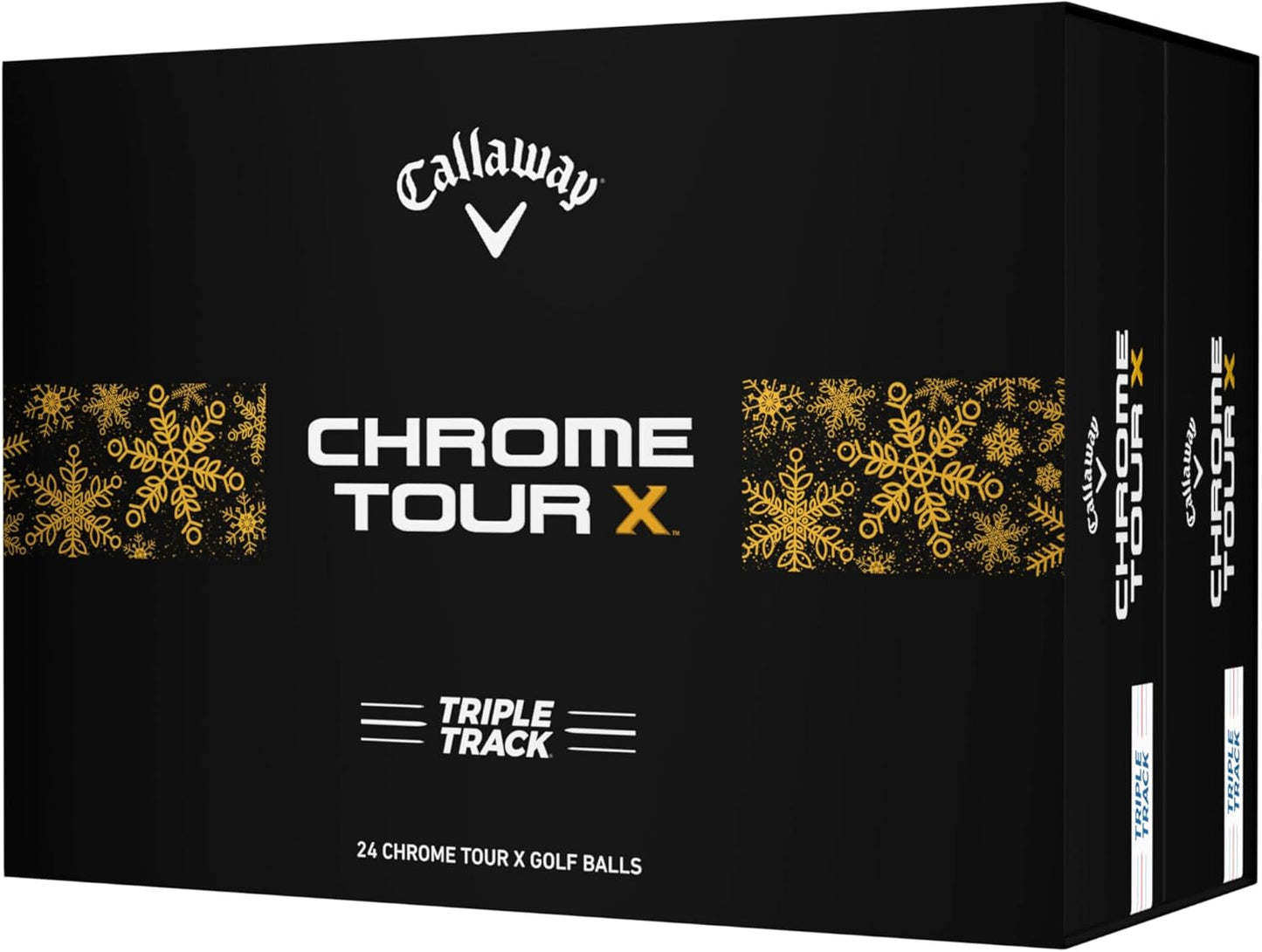 Chrome Tour X Golf Balls: Max Distance, Tour Performance, Incredible Feel & Alignment