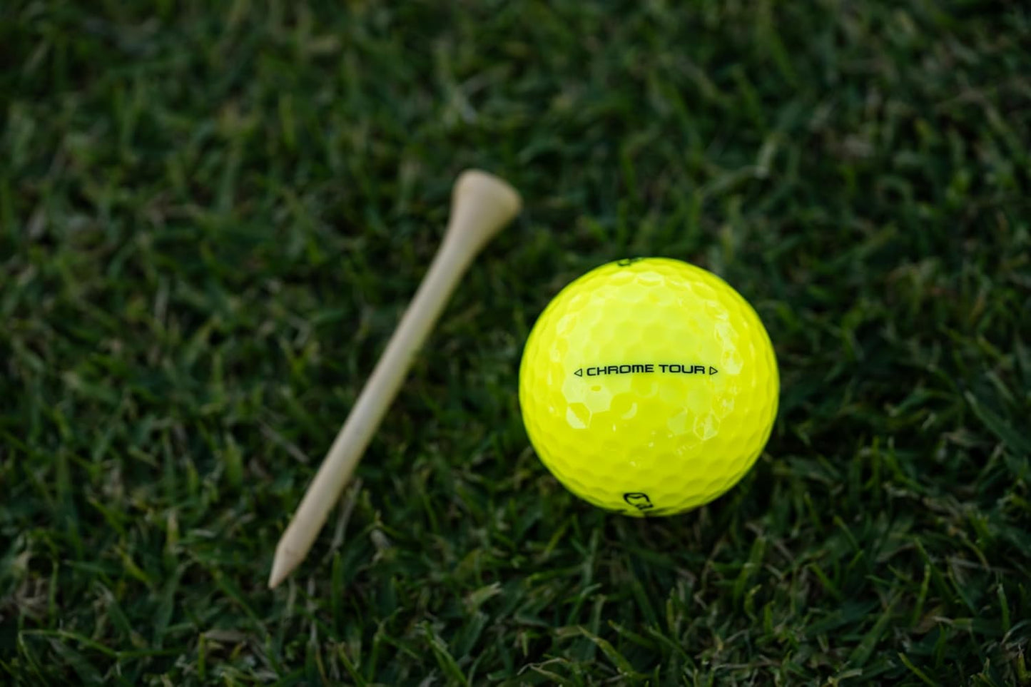 Chrome Tour Golf Balls: Hyper Fast Core, Triple Track Alignment, Tour Performanc