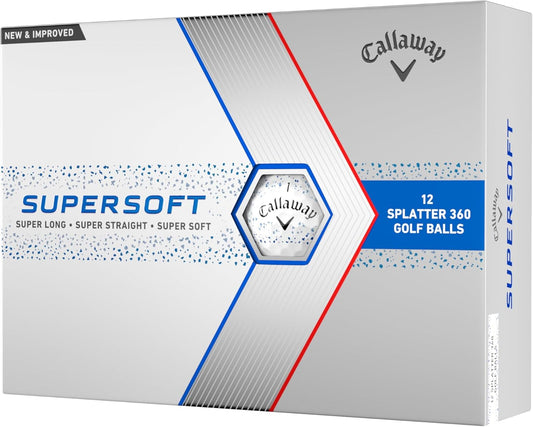 Supersoft Golf Balls: Maximize Distance, Soft Feel, Control for All Golfers