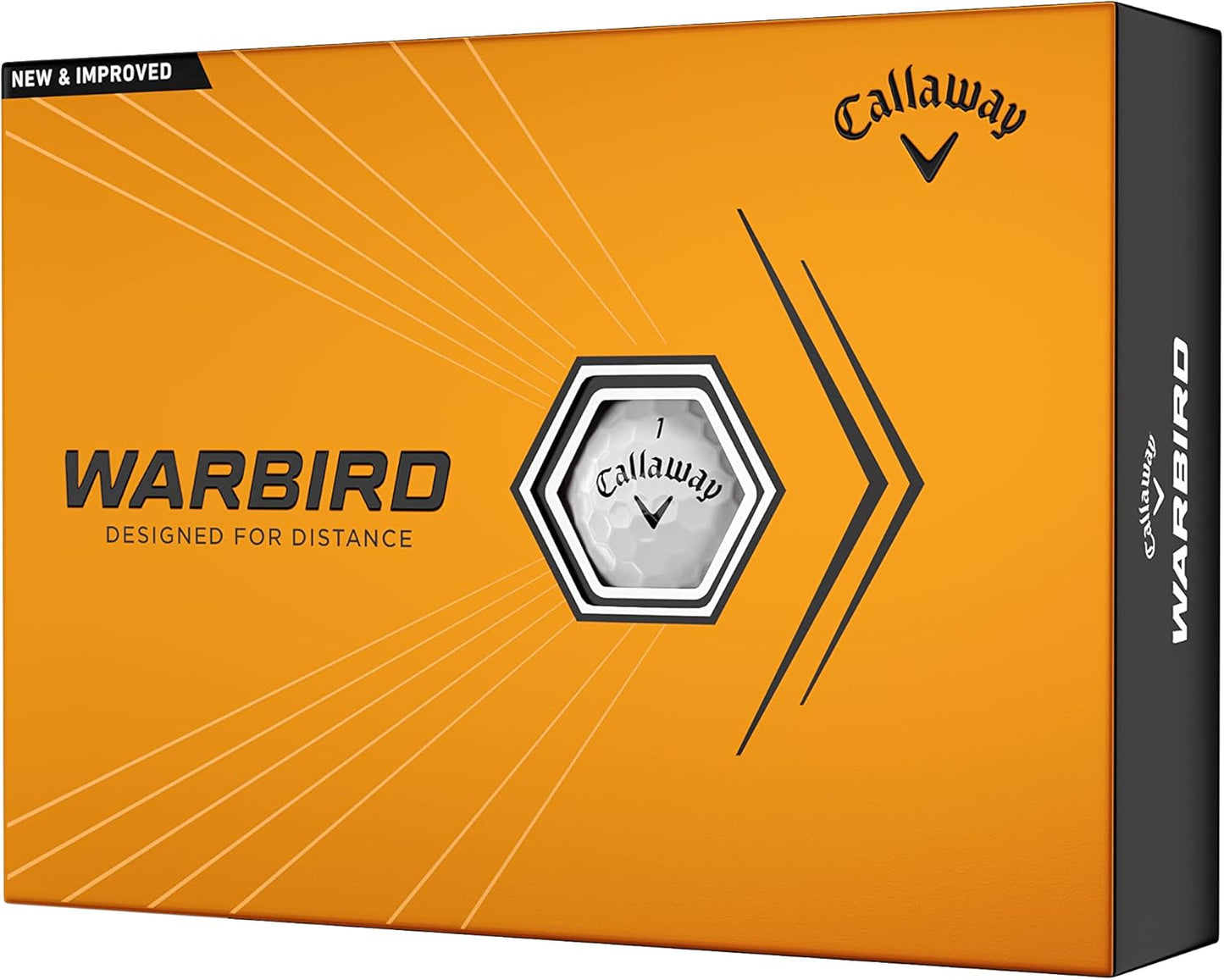 Warbird Golf Balls: Maximum Distance, High Speed, Enhanced Feel