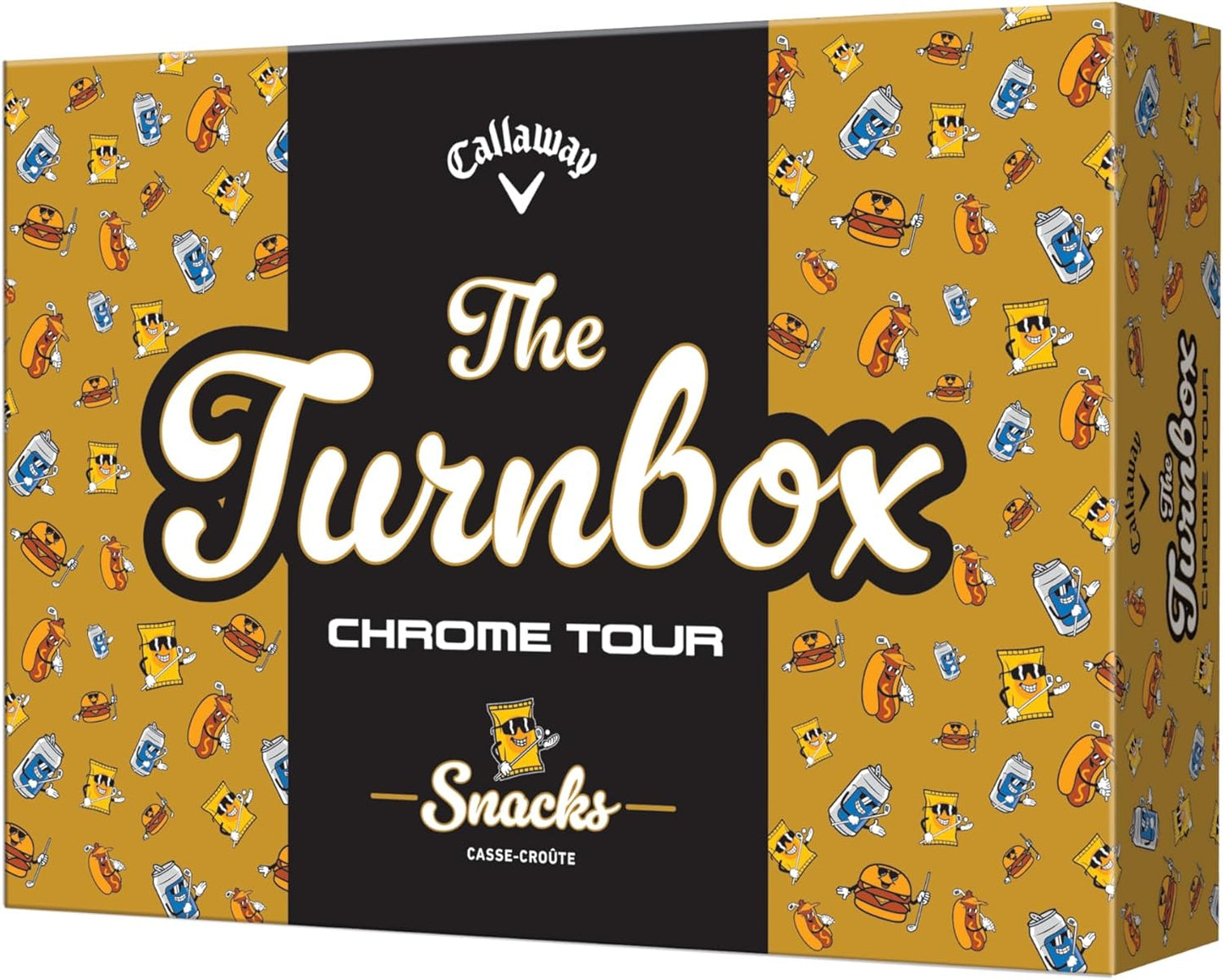 Chrome Tour Golf Balls: Hyper Fast Core, Triple Track Alignment, Tour Performanc