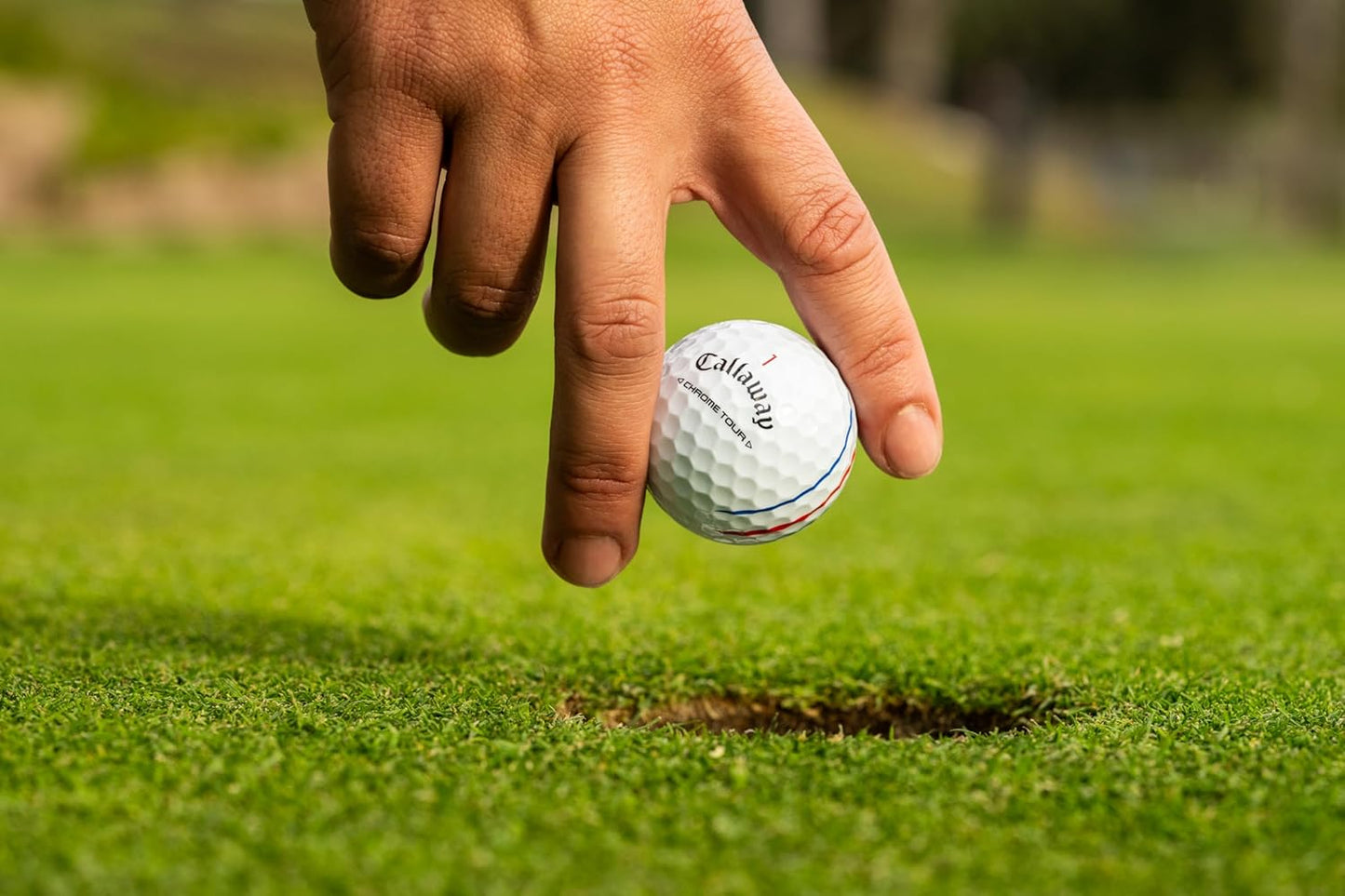 Chrome Tour Golf Balls: Hyper Fast Core, Triple Track Alignment, Tour Performanc