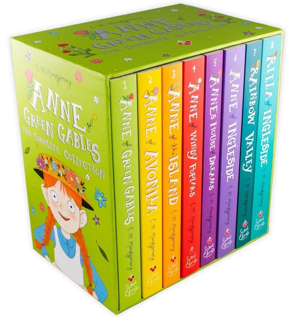 Anne of Green Gables The Complete 8 Book Collection - Ages 9-14 - Paperback - Lucy Maud Montgomery