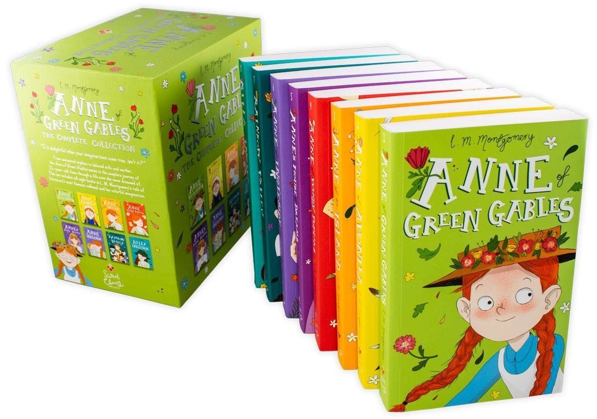 Anne of Green Gables The Complete 8 Book Collection - Ages 9-14 - Paperback - Lucy Maud Montgomery