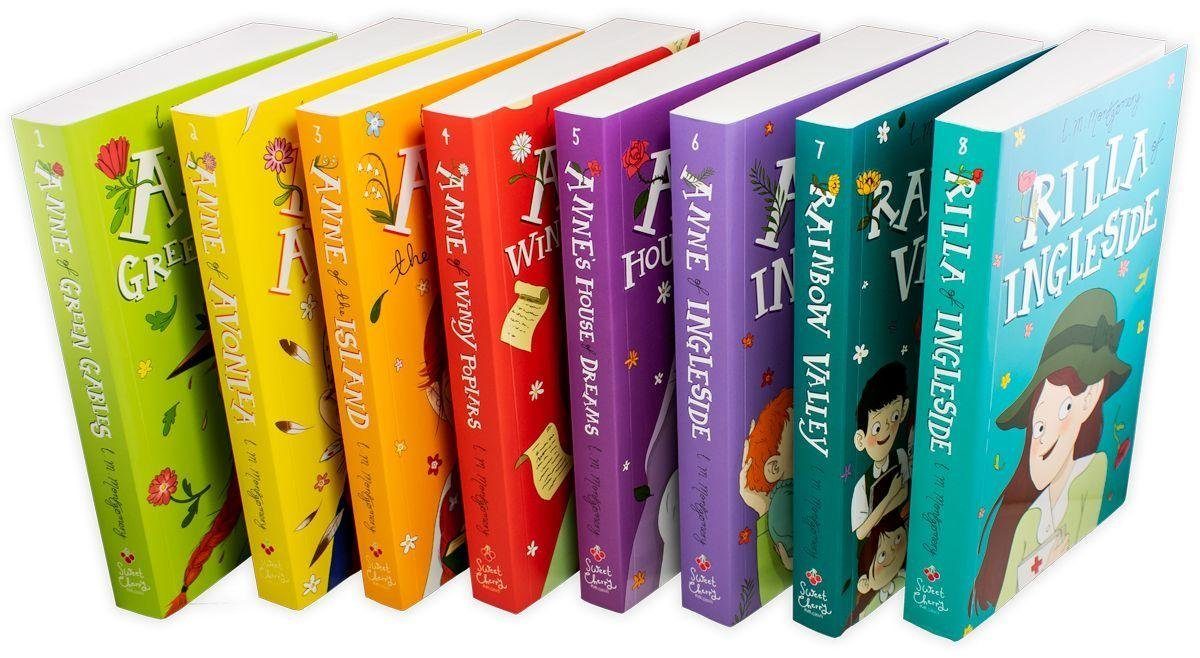 Anne of Green Gables The Complete 8 Book Collection - Ages 9-14 - Paperback - Lucy Maud Montgomery