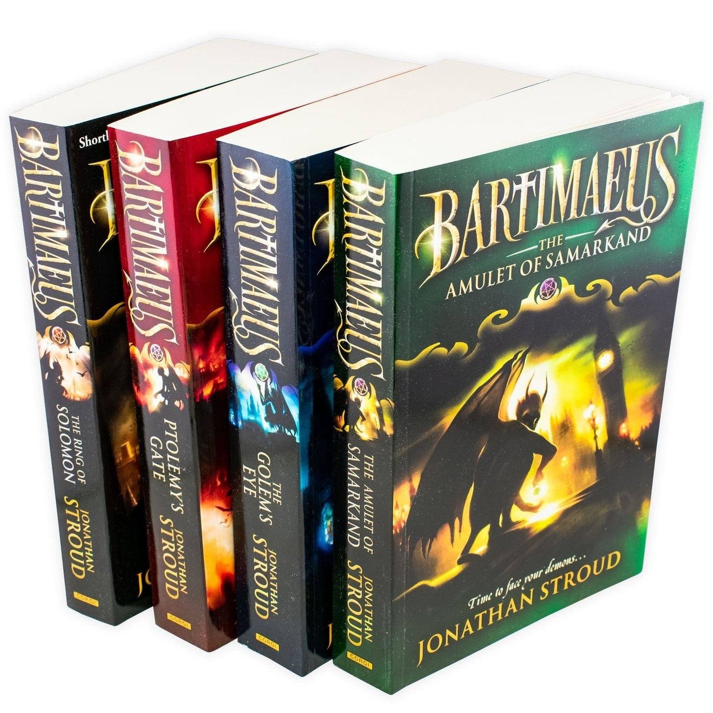 The Bartimaeus Sequence Series 4 Books Collection Set by Jonathan Stroud - Ages 12+ - Paperback